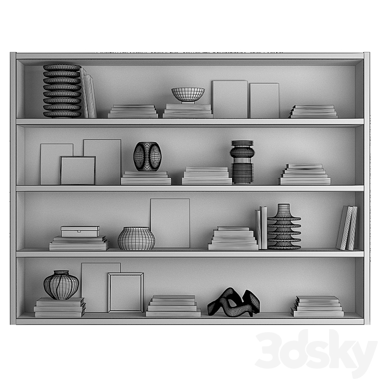 Shelf decoration 3D Model