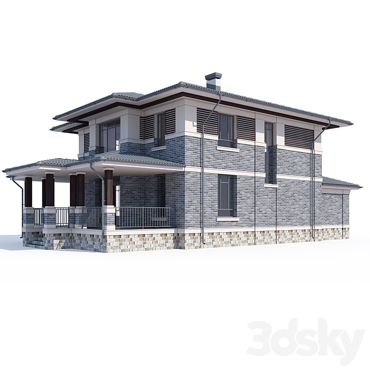 ABS House V79 3D Model