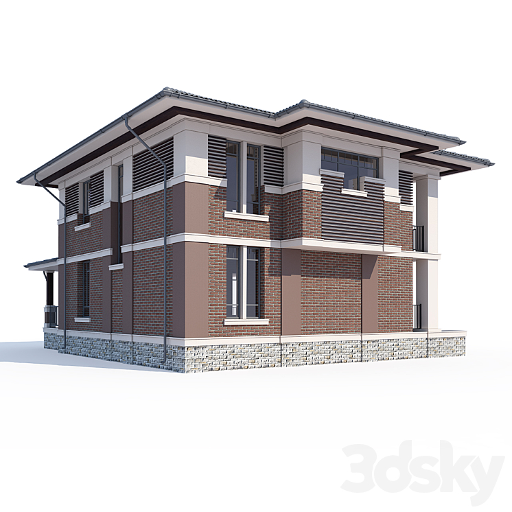 ABS House V81 3D Model