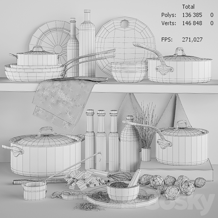 Mauviel1830 3D Model
