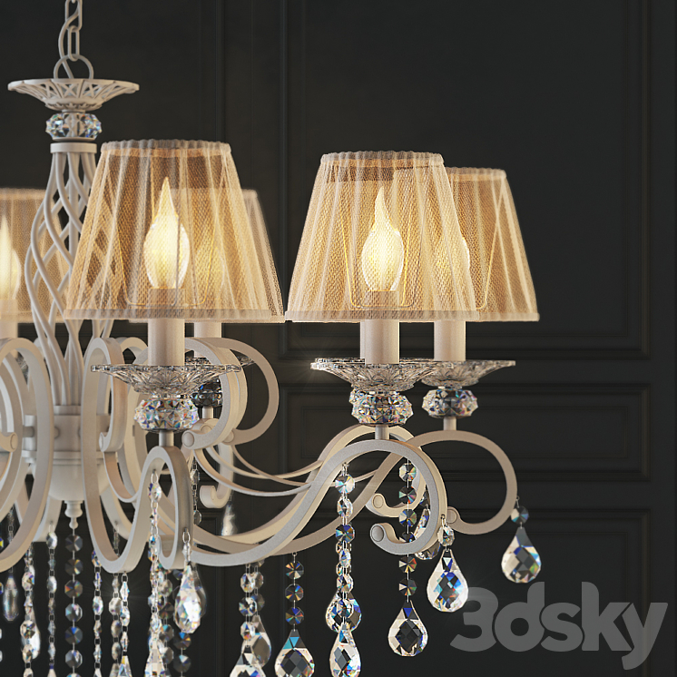 Chandelier Maytoni ARM247-10-G 3D Model