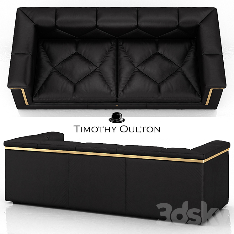 GATSBY SOFA by Timothy Oulton 3DS Max - thumbnail 2
