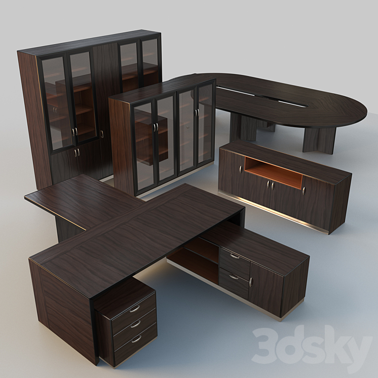 Furniture for the head Palladio. 3DS Max - thumbnail 1