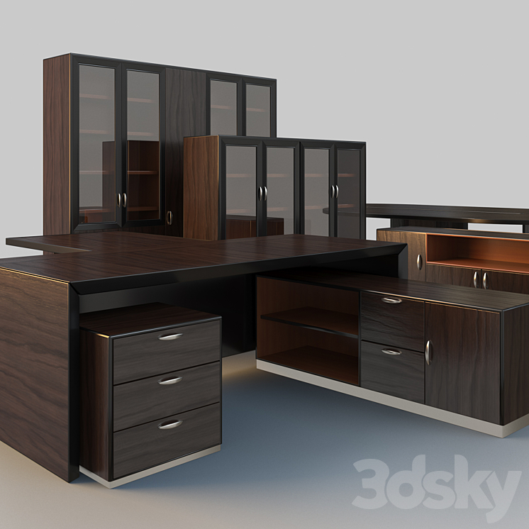 Furniture for the head Palladio. 3DS Max - thumbnail 2