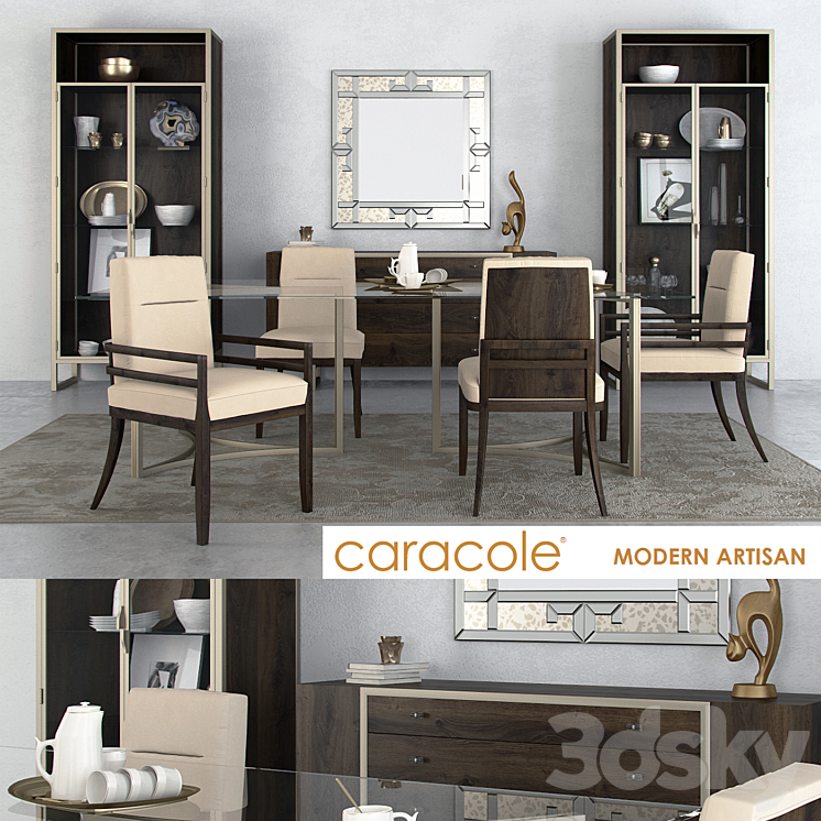 CARACOLE Modern Artisan Collection 3DS Max - thumbnail 1
