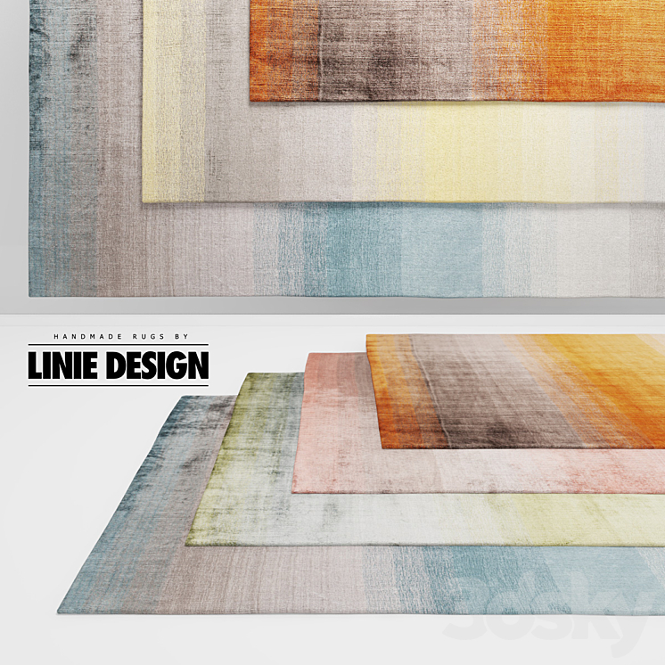 Linie Design Selected Grace Rugs 3DS Max - thumbnail 1