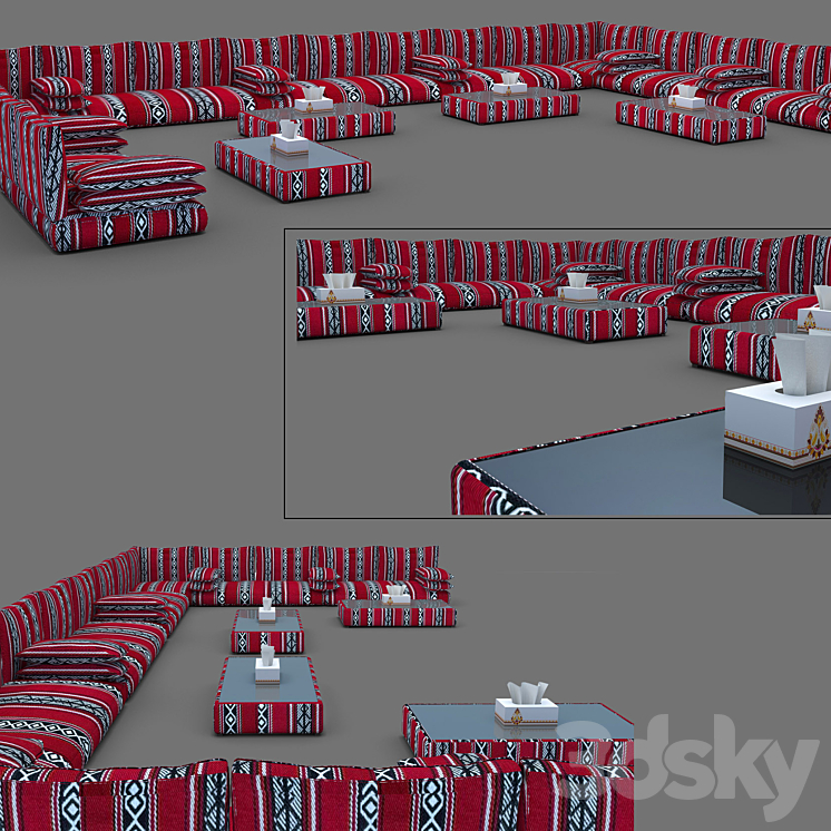 Majlis arabic seating on sale