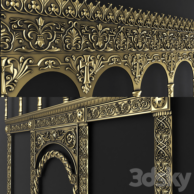 Iconostasis 3D Model