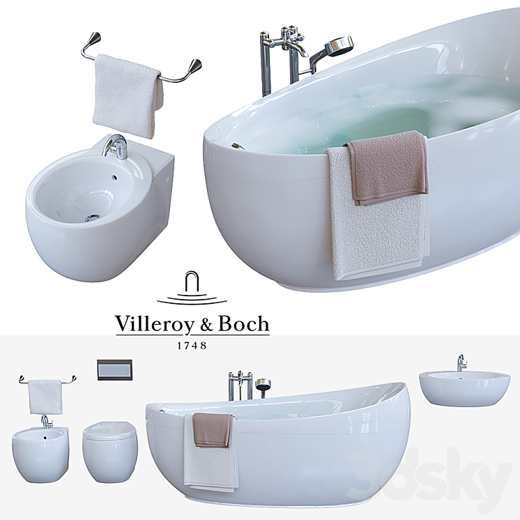Set of plumbing Villeroy & Boch Aveo