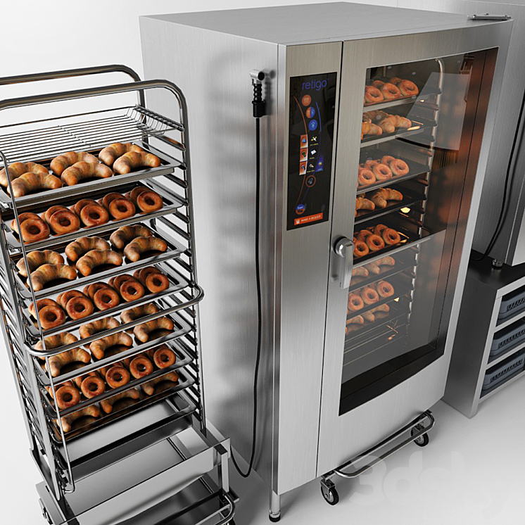 Convection ovens Retigo 3D Model