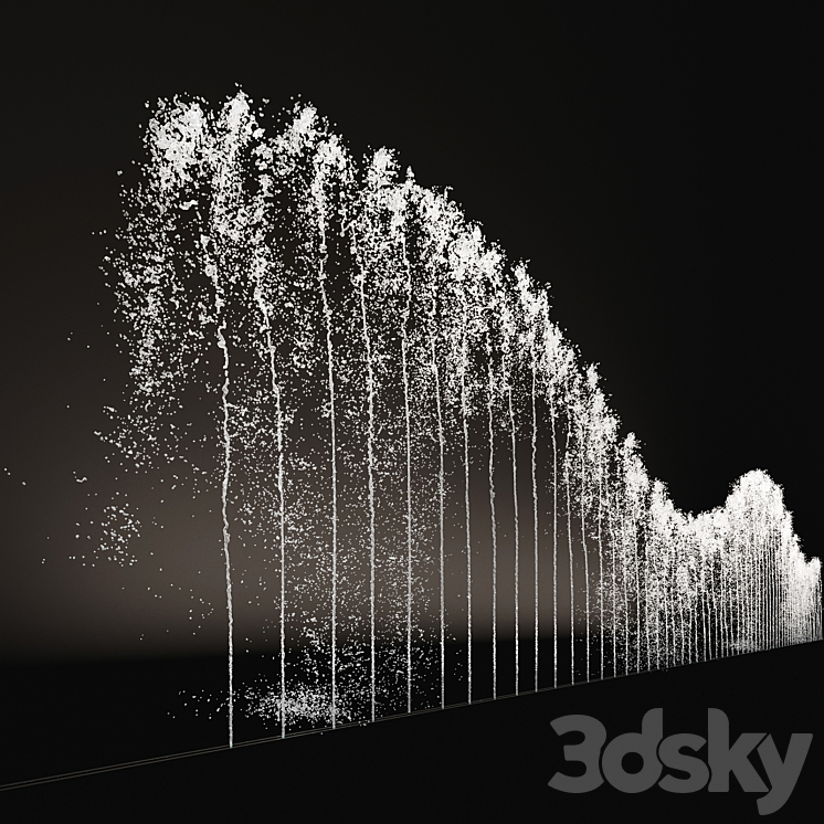 Singing Fountains 3DS Max - thumbnail 1