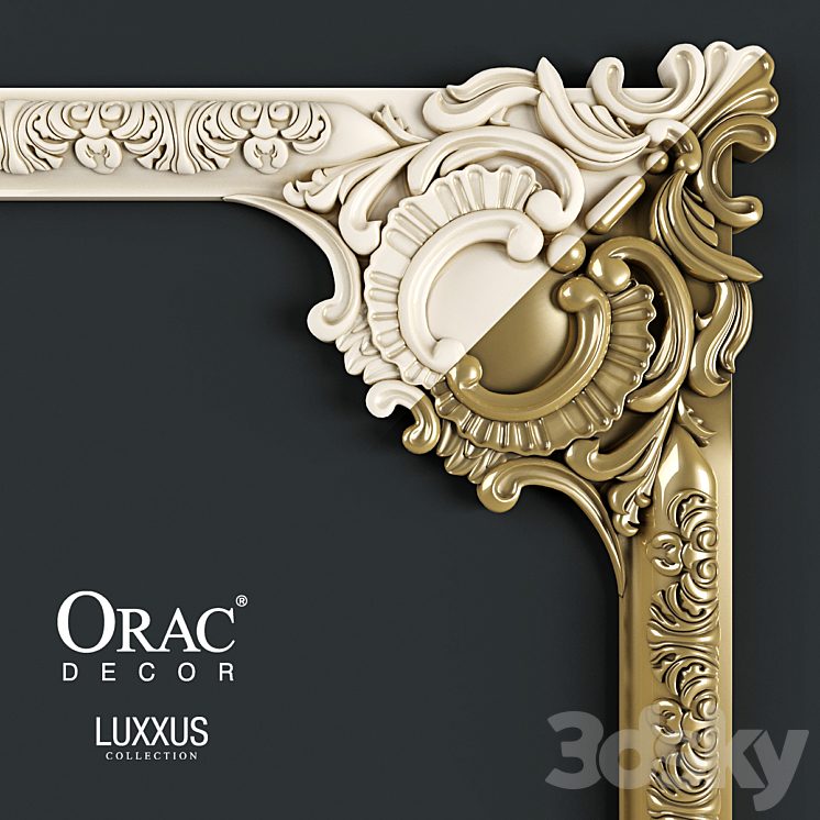 Corner element OracDecor P3020A 3D Model