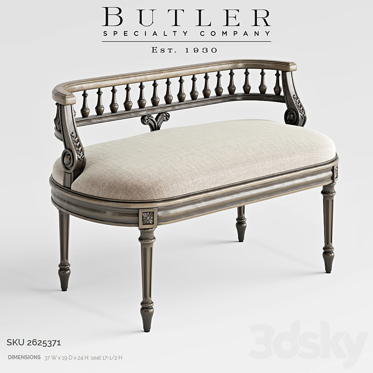 Butler Mansfield Sku 2625371 3DS Max - thumbnail 1