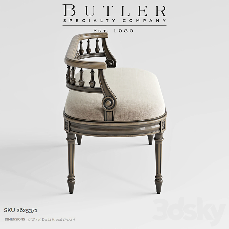 Butler Mansfield Sku 2625371 3DS Max - thumbnail 2