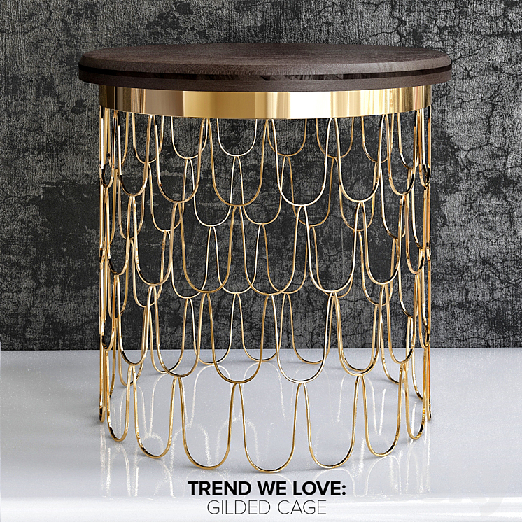 Side table luxury_3 3DS Max - thumbnail 1