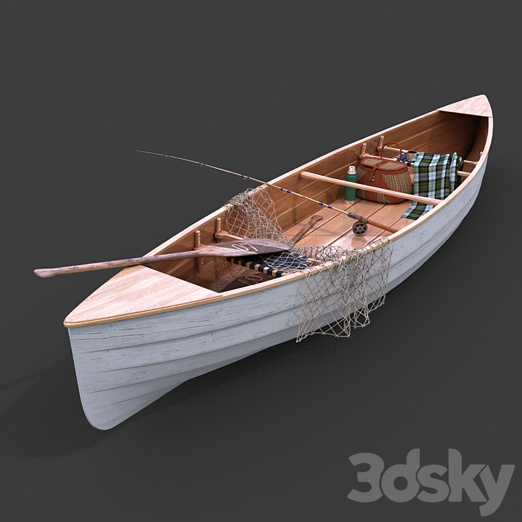 Fishing boat 3DS Max - thumbnail 1