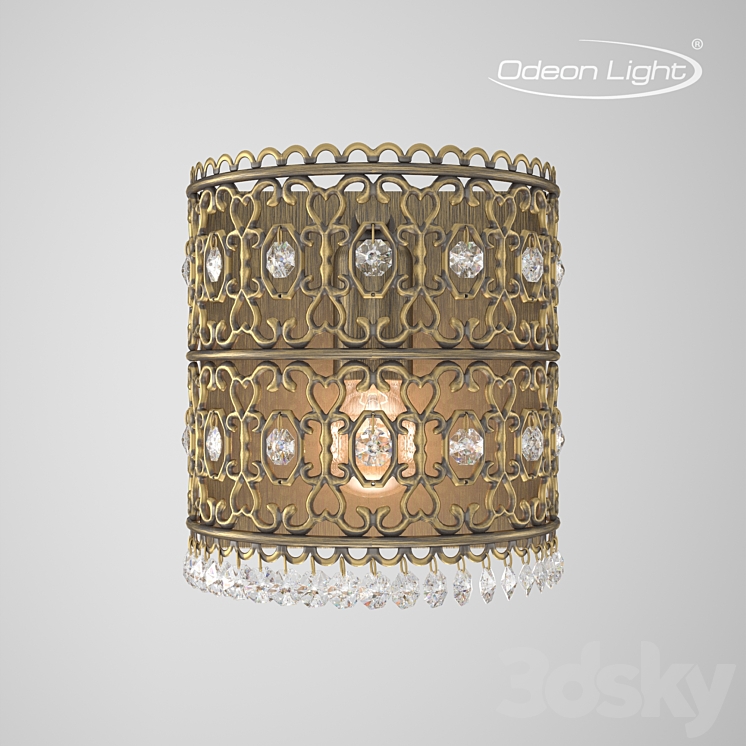 Sconce Odeon Light 2641 / 1WB SALONA - Wall light - 3D model