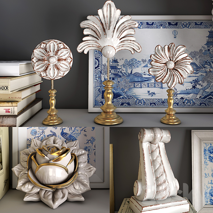 Decorative set 11 3D Model