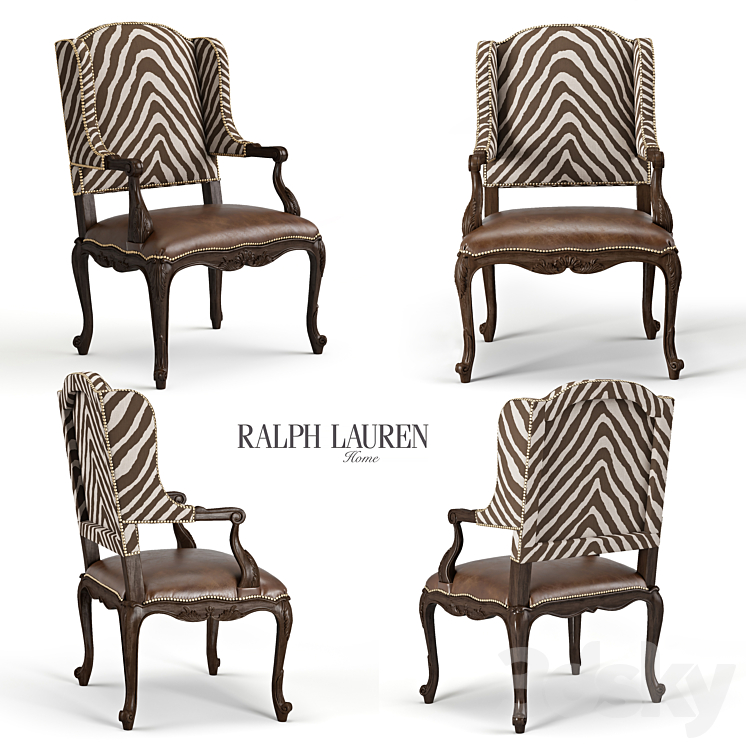 RALPH LAUREN Conservatory Garden Chair 3DS Max Model - thumbnail 1