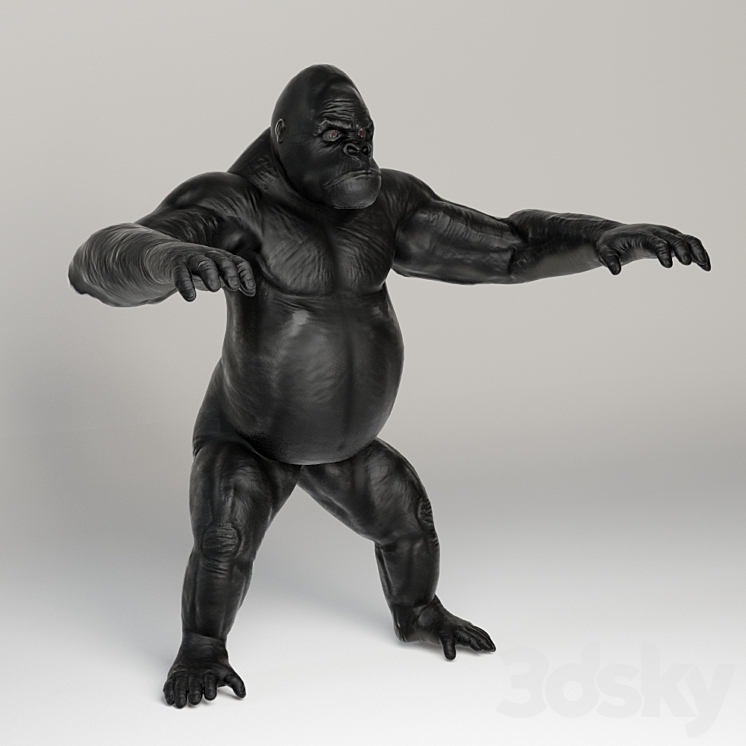 Gorilla 3DS Max - thumbnail 2