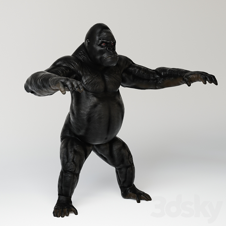 Gorilla 3DS Max - thumbnail 1