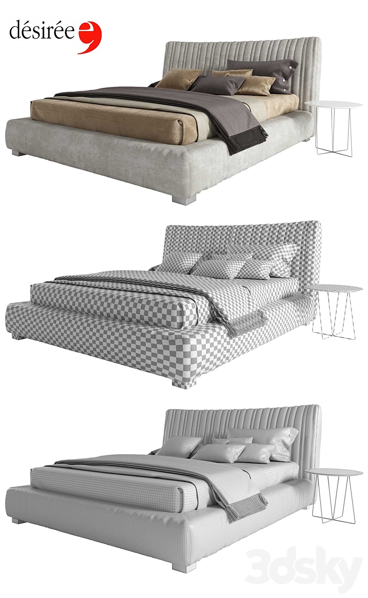 Desiree Shellon in 3D Model