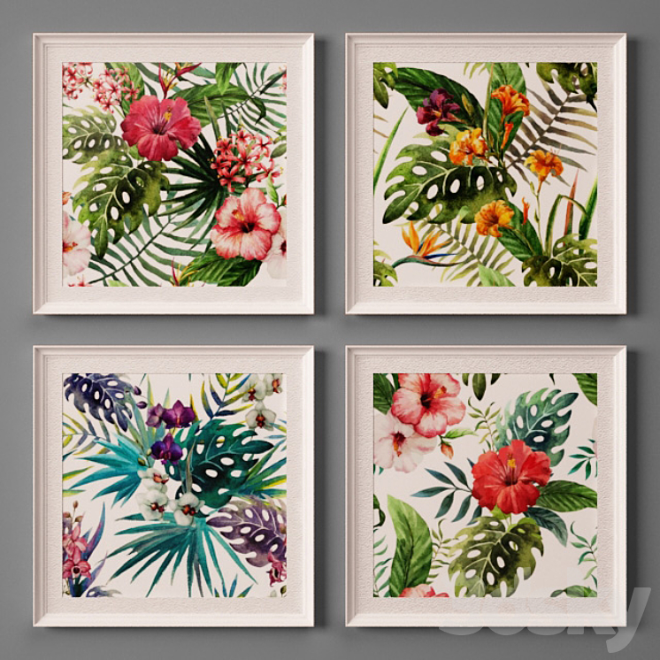 Collection of paintings-28 3D Model