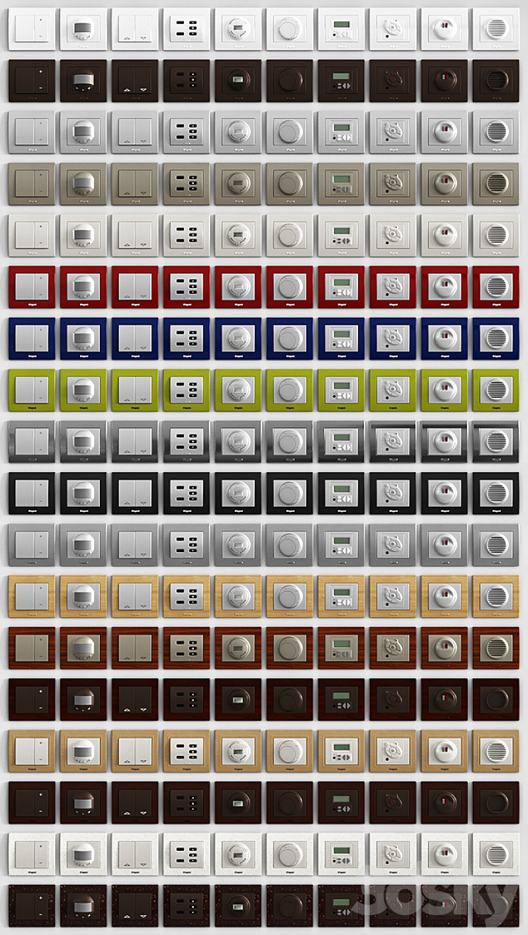 LEGRAND Galea Life (2) 3D Model