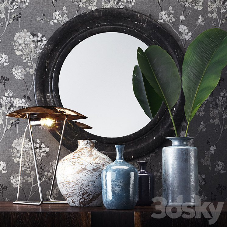 Decorative set 3D Model