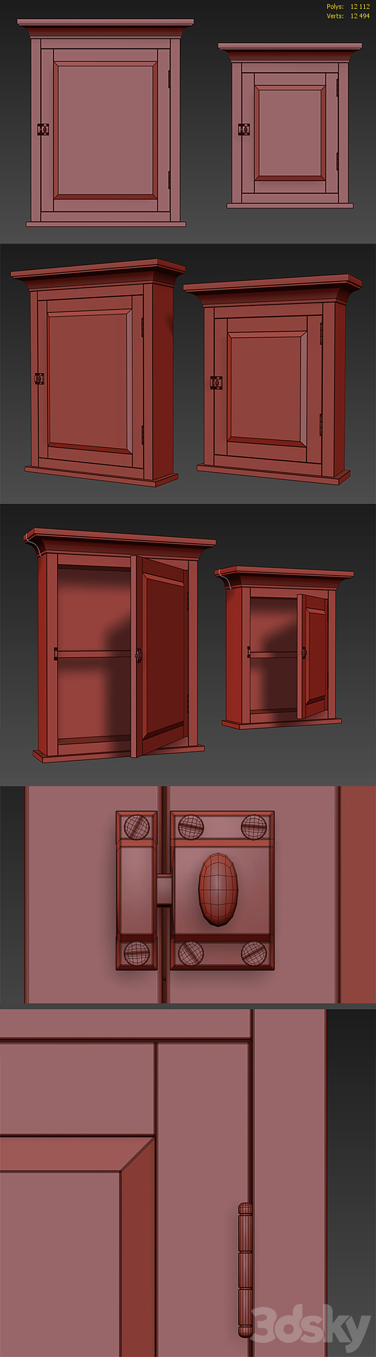 CARTWRIGHT MEDICINE Bathroom furniture 3D model