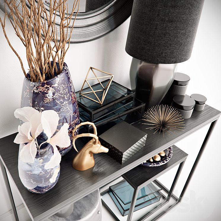 New Decorative Set 3D Model