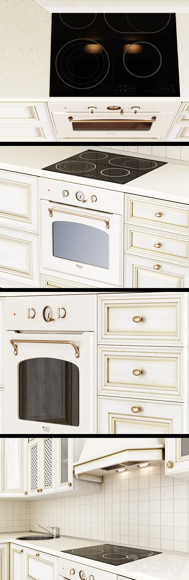Classical cuisine 3D Model