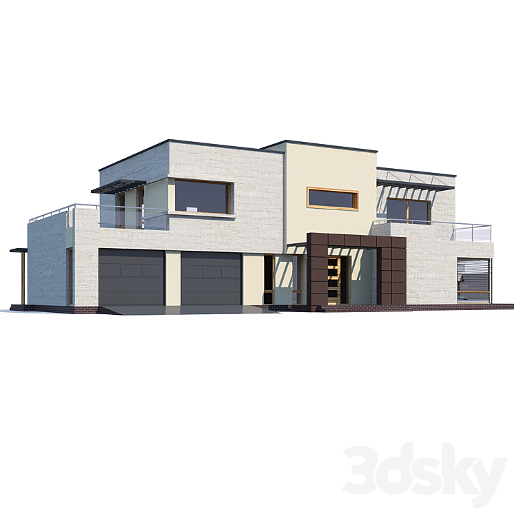 ABS House V204 3DS Max - thumbnail 1