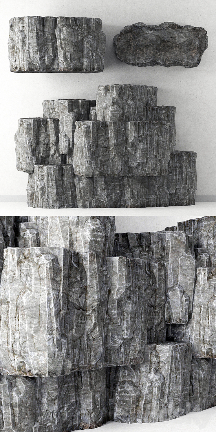 Rock sea / Sea rock 3D Model