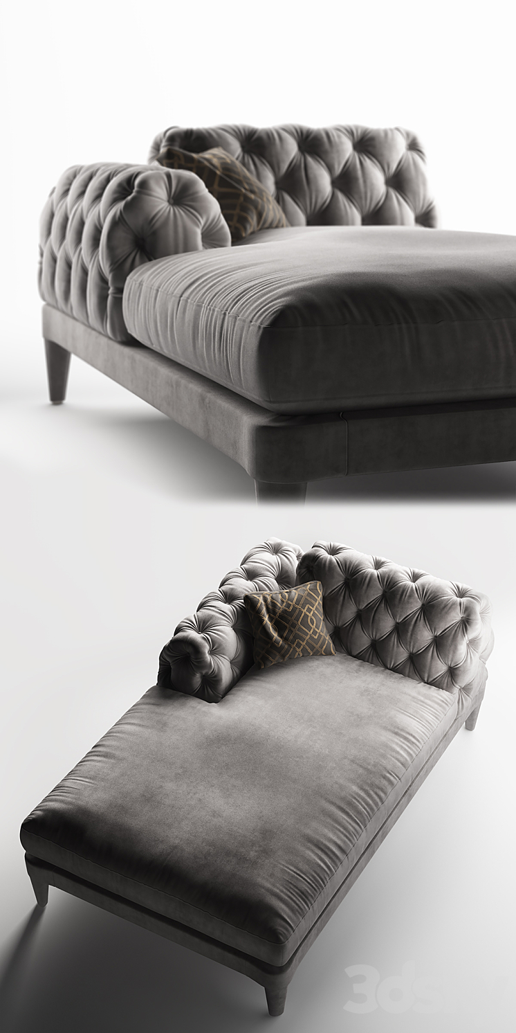 Couch ELLIOT CTS SALOTTI 3DS Max - thumbnail 2