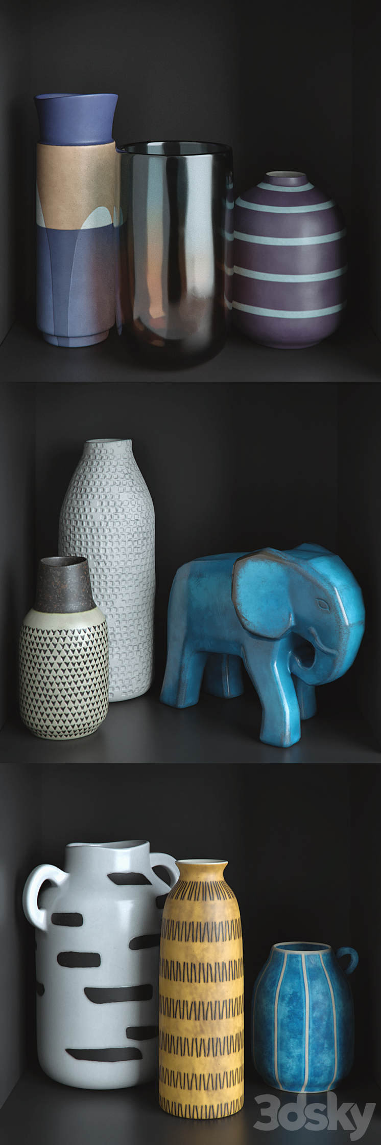 Decor Set 3D Model