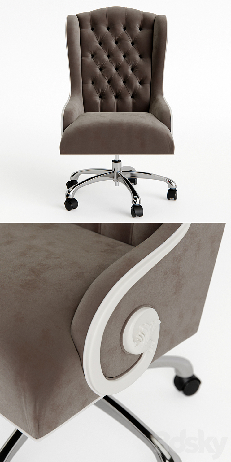 Christopher Guy Chair 3DS Max - thumbnail 2