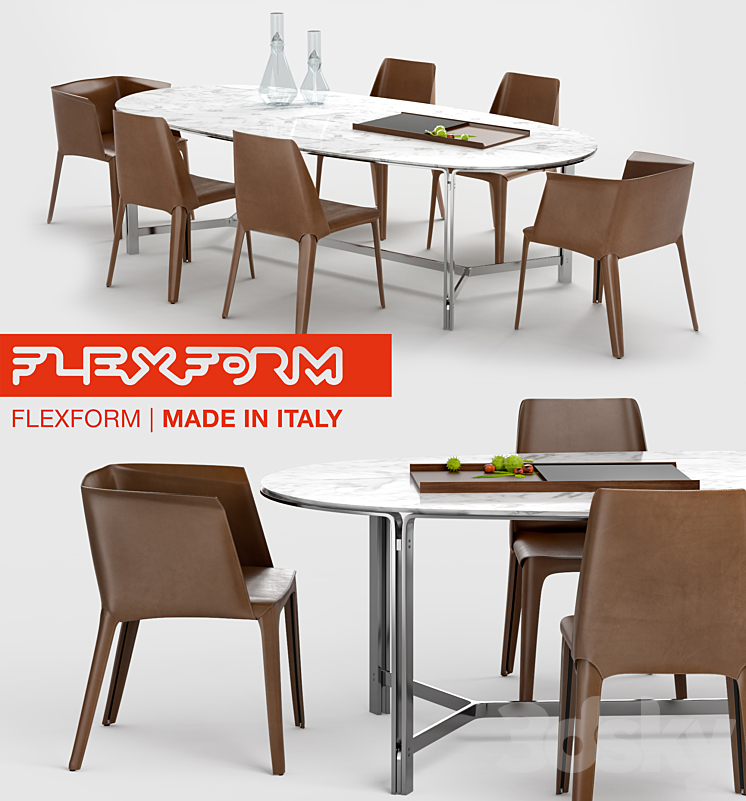 Flexform Dining Set