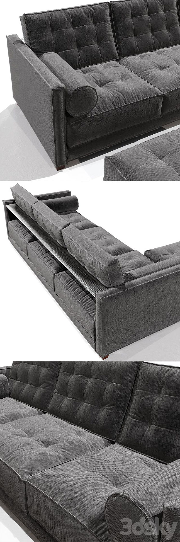 Flexform LE CANAPÈ 3D Model