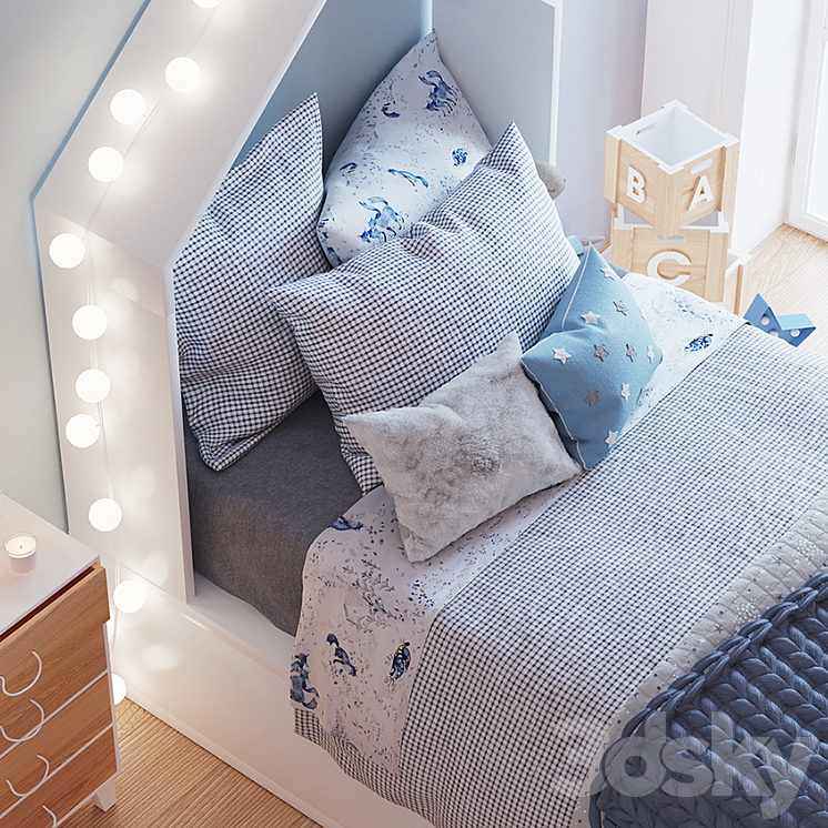 Baby bedding_ZH_02 3D Model