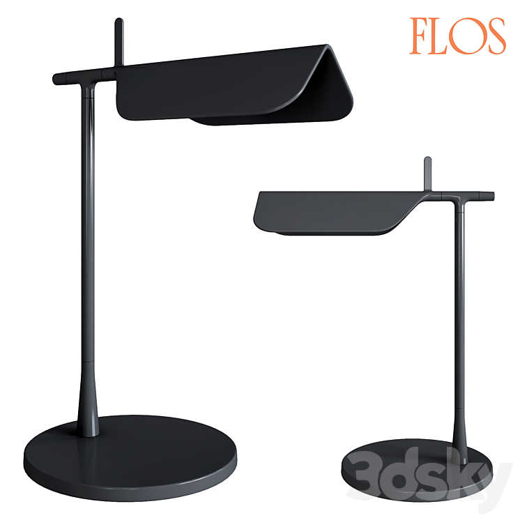 Flos Tab T Table Lamp 3DS Max Model - thumbnail 1