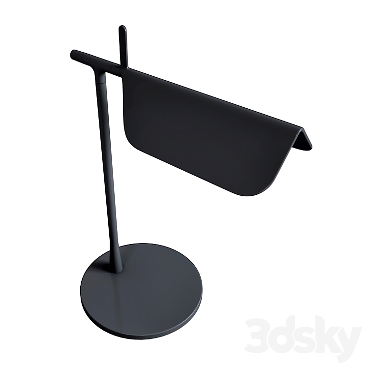 Flos Tab T Table Lamp 3DS Max Model - thumbnail 2