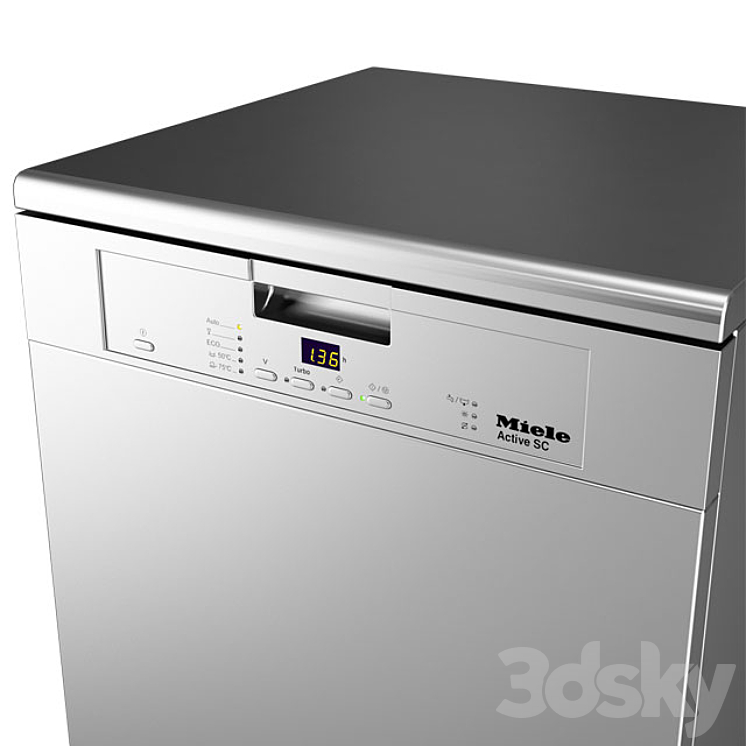 3DS MAX Miele G4203SC Active Dishwasher 3DS Max