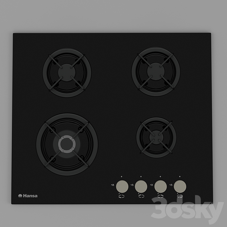 HANSA BHGI63112035 - Kitchen appliance - 3D model