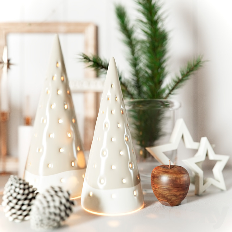 Winter set 2 3D Model