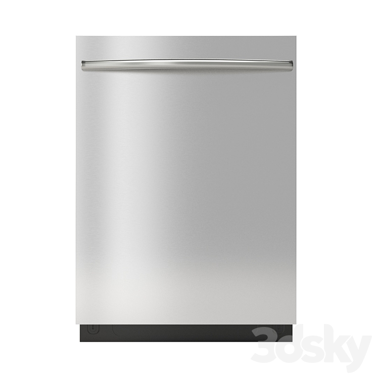 Builtin dishwasher Samsung DW80K7050US Kitchen appliance 3D model