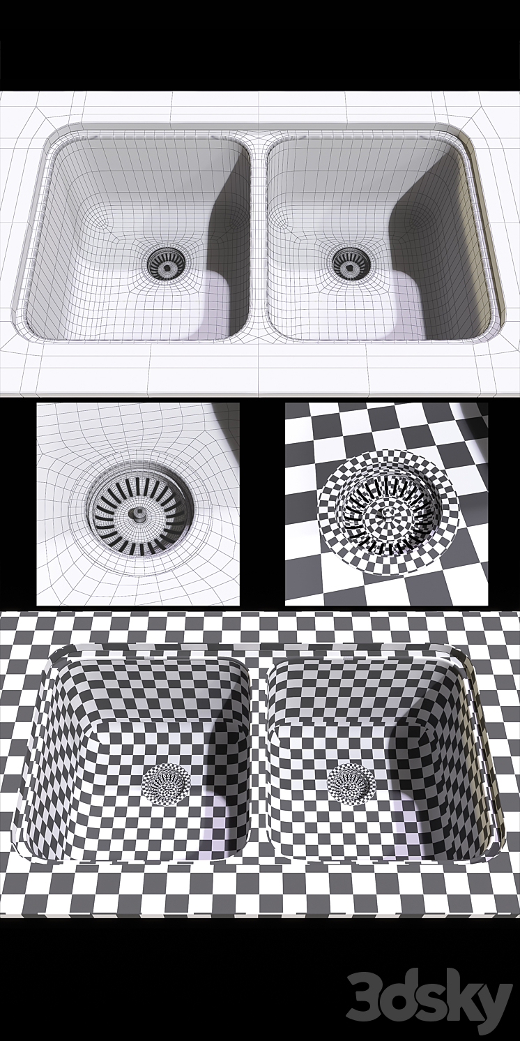 KOHLER K-3171 SINK 3D Model