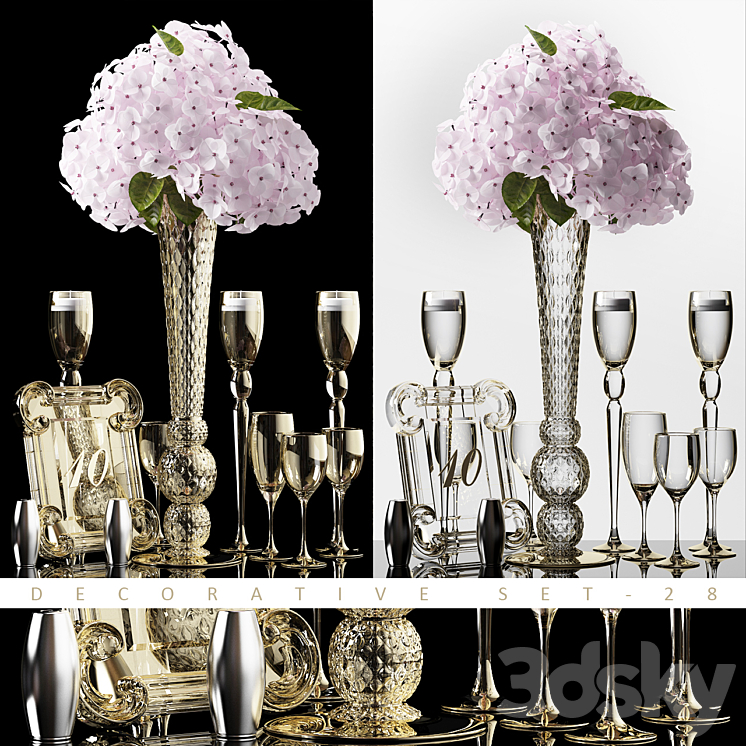 DECORATIVE SET 28 3D Model