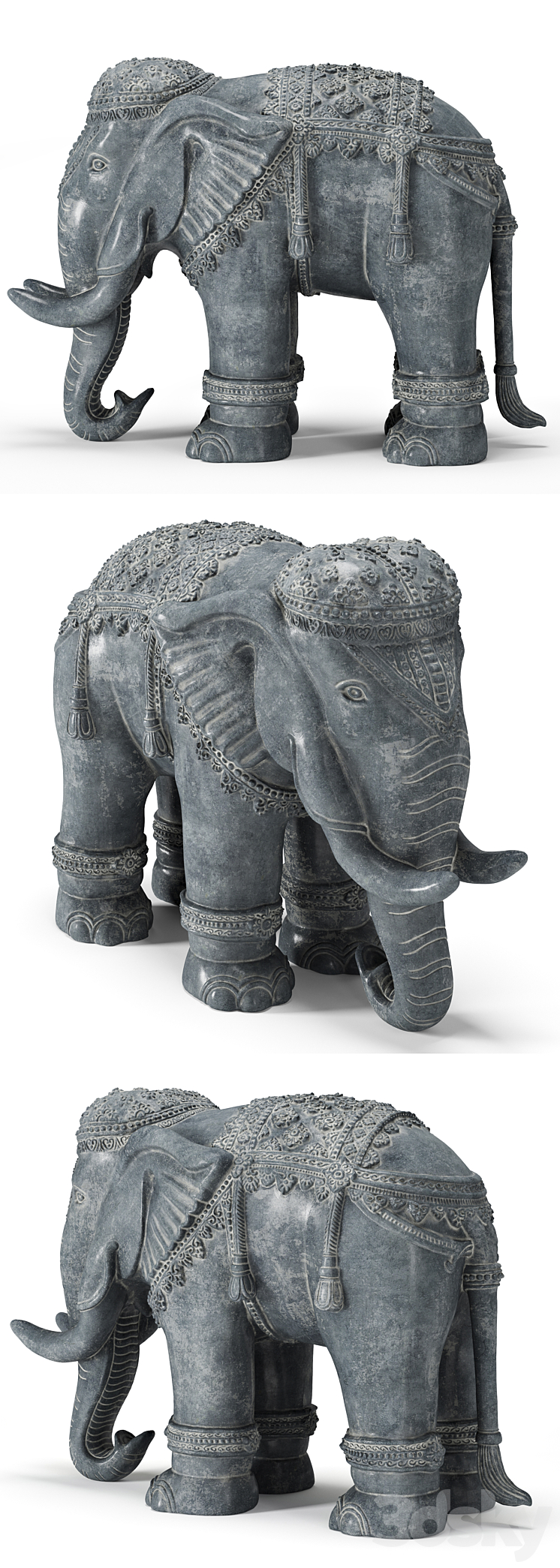 EICHHOLTZ Elephant XL 3D Model