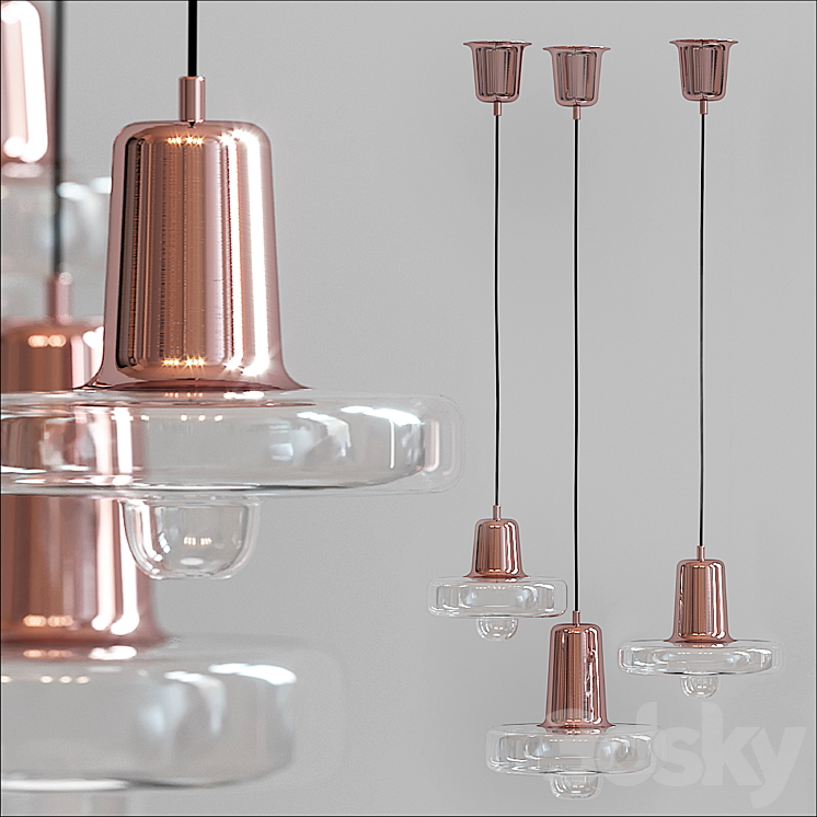 NICKEL PLATED SPIN LIGHT
